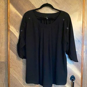 Black Maternity Top XL